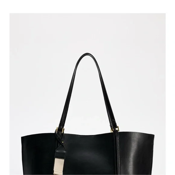 Zara Tote Bag Black - Picture 2 of 10